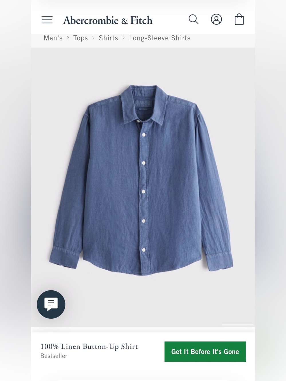 Abercrombie Linen Shirt